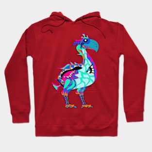 dodo dinosaur beast ecopop kaiju bird art Hoodie